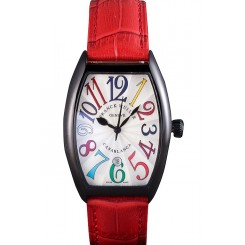 Franck Muller Casablanca Red Croco Leather Band 621644