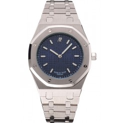 Luxury Audemars Piguet Royal Oak Fondation Blue Dial Stainless Steel Case And Bracelet