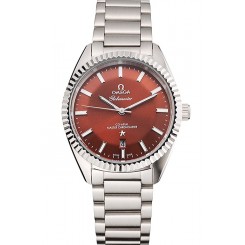 Omega Globemaster Brown Dial Stainless Steel Case And Bracelet