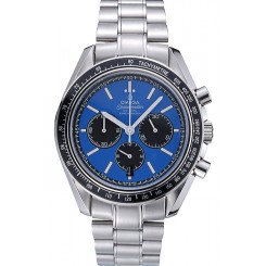 Omega Speedmaster Blue Grey Stainless Steel Strap 622053