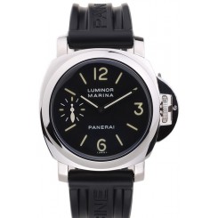 Panerai Luminor Black Rubber Bracelet Watch Replica 4566