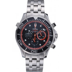 Replica Best Omega Seamaster Professional Emirates Team 2013 Black 622058
