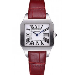 Replica Cartier Santos 100 Polished Stainless Steel Bezel 621918