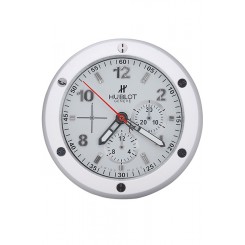 Replica Hublot Big Bang King Power Wall Clock White 622469