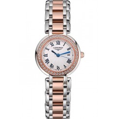 Replica Longines PrimaLuna Stainless Steel And Gold Diamond Case 622585