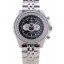 AAA Breitling Bentley Chronograph Black Dial Stainless Steel Strap 98192