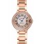 AAA Fake Swiss Cartier Ballon Bleu 40 MM Diamond Dial Diamond Case Rose Gold Bracelet 1453881