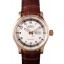 AAAAA Mido Multifort Brown Croco Leather Strap White-Silver Dial 80300