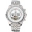 Best Breitling Bentley Mulliner Tourbillon White Dial Stainless Steel Case And Bracelet 622732