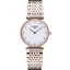 Best Longines La Grande Classique Rose Gold White Dial Diamond Bezel Homme 622105