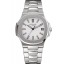 Best Swiss Patek Philippe Nautilus White Dial Stainless Steel Bracelet 1453946