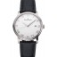 Blancpain Villeret Ultra Slim White Dial Stainless Steel Case Black Leather Strap