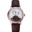 Breguet Classique Grande Complication Tourbillon Gold Case White Dial Brown Leather Strap 622209
