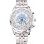 Breitling Transocean Chronograph Unitime White Dial Stainless Steel Case And Bracelet 622226
