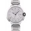 Cartier Ballon Bleu 42mm White Dial Stainless Steel Case Two Tone Silver Bracelet