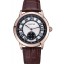Cartier Ronde Louis White Dial Brown Leather Strap 621976