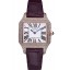 Cartier Santos 100 Diamond Rose Gold Bezel 621913