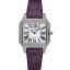 Cartier Santos 100 Diamond Silver Bezel 621911