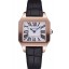Cartier Santos 100 Polished Rose Gold Bezel 621920