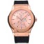 Cheap Hublot Classic Fusion Shawn Carter Gold Case Black Leather Strap 622818