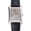 Cheap Swiss Piaget Emperador Tourbillon Skeleton Silver Case Brown Leather Bracelet 1453945