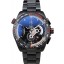 Cheap Tag Heuer Carrera Black Stainless Steel Case Black Dial 98243
