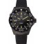 Copy Best Quality Swiss Tag Heuer Aquaracer Calibre 5 Black Dial Black Bezel Black Case Black Rubber Strap
