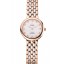 Copy Omega De Ville Prestige No Date White Dial With Diamonds Rose Gold Case Two Tone Bracelet