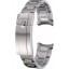 Copy Rolex Brushed Stainless Steel Link Bracelet 622494
