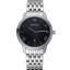 Emporio Armani Classic Black Dial Stainless Steel Bracelet 622334