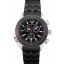 Fake Best Emporio Armani Sportivo Black Ion Plated Bezel Black Dial Chronograph