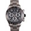 Fake Knockoff Rolex Daytona Stainless Steel Black Enameled Black Dial
