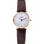 Fake Longines La Grande Classique White Dial Brown Leather Strap Femme 622120