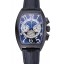 Franck Muller Casablanca White Dial Numbers Black Croco Strap 80303