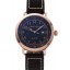 Hamilton Navy Pioneer Black Dial Rose Gold Case Black Leather Strap