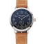 Hamilton Navy Pioneer Small Second Black Dial Stainless Steel Case Light Brown Leather Strap