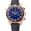 High Quality Knockoff Omega Seamaster Planet Ocean Chronograph Ceragold Black Dial 622391