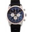 High Quality Replica Breitling Transocean Black Dial Black Rubber Strap Rose Gold Bezel 98208