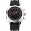 High Quality Replica Swiss Panerai Radiomir 1940 Chronograph Black Dial Stainless Steel Case Black Rubber Strap