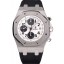 Hot Copy Swiss Audemars Piguet Royal Oak Offshore White Dial Stainless Steel Casr Black Rubber Strap 622851