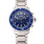 Imitation Blancpain Fifty Fathoms Flyback Chronograph Blue Dial Stainless Steel Case And Bracelet 1453773