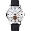 Imitation IWC Pilot Tourbillon White Dial Stainless Steel Case Black Textile Strap