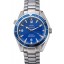 Imitation Omega Seamaster Planet Ocean Blue Dial Stainless Steel Bracelet 622537