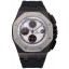 Imitation Swiss Audemars Piguet Royal Oak Offshore Chronograph White Dial Black Steel Case Black Rubber Strap 622862