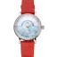 IWC Portofino Day And Night Pearl Dial Stainless Steel Case Red Leather Strap