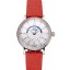 IWC Portofino Day And Night White Dial Stainless Steel Case Red Leather Strap