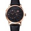 Knockoff A. Lange & Sohne Lange 1 Black Dial Rose Gold Case Black Leather Strap