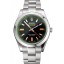 Knockoff Best Swiss Rolex Milgauss Black Dial Orange Markings Stainless Steel Case And Bracelet