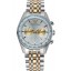 Knockoff Emporio Armani Sportivo Chronograph Silver Dial Two Tone Stainless Steel Bracelet 622350