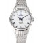 Knockoff Omega De Ville White Dial Blue Numerals Stainless Steel Case And Bracelet 1453787